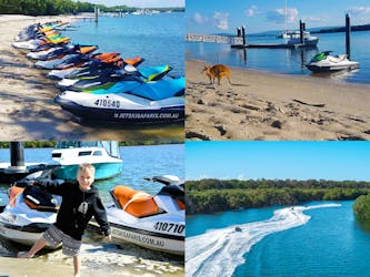 Excursión de safari en moto acuática de 2,5 horas por Gold Coast